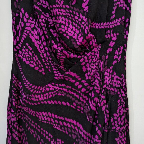 Joseph Ribkoff - Bodycon sleeveless midi dress sz 4 - Picture 3 of 7